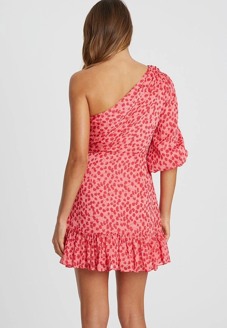 Tussah Ciara Mini - Jurk - Pink Roses 3 Tussah Ciara Mini - Jurk - Pink Roses - Afbeelding 3