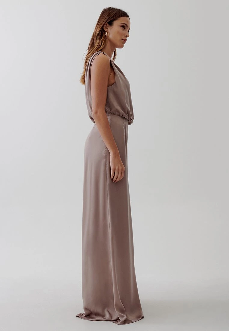 Tussah Phoenix- Jumpsuit - Mocha 4 Tussah Phoenix- Jumpsuit - Mocha - Afbeelding 4