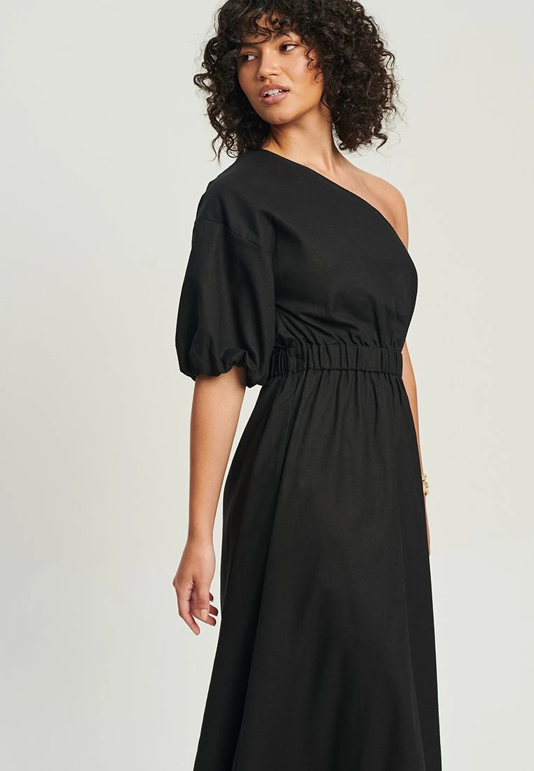 Tussah Issy- Maxi-Jurk - Black 5 Tussah Issy- Maxi-Jurk - Black - Afbeelding 5